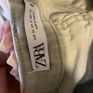 Zara Light Tan Trousers